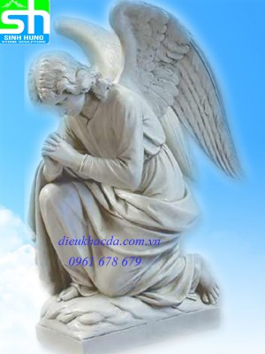 Tượng thiên thần - Điêu Khắc Đá Mỹ Nghệ Đà Nẵng - Công Ty Cổ Phần Đá Mỹ Nghệ Đà Nẵng