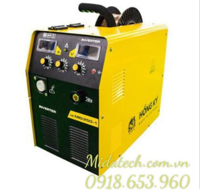 Máy hàn điện tử Hồng Ký Mig 250-1 - Máy Móc Cơ Khí Midatech - Công Ty TNHH Một Thành Viên Midatech