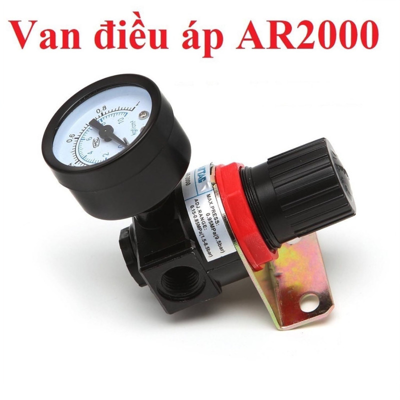 Van điều áp Airtac AR-2000 - Máy Móc Cơ Khí Midatech - Công Ty TNHH Một Thành Viên Midatech