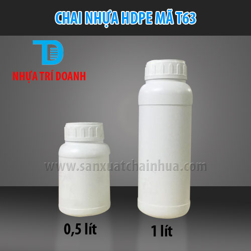 Chai nhựa HDPE T63