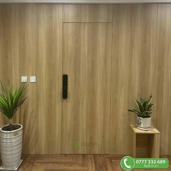 Cửa âm vách giấu khuôn Wood Finger Laminate - Công Ty TNHH BGHome Việt Nam
