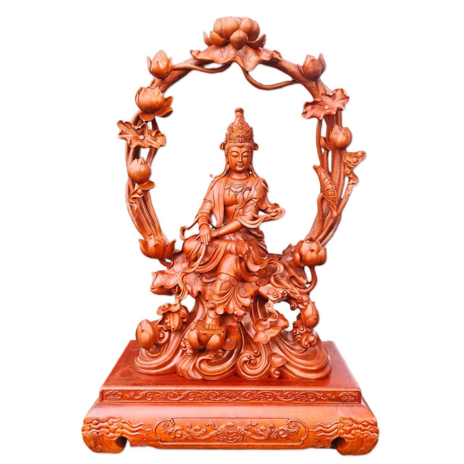 Tượng gỗ mỹ nghệ - Xưởng Tượng Phật Gỗ Phúc Minh