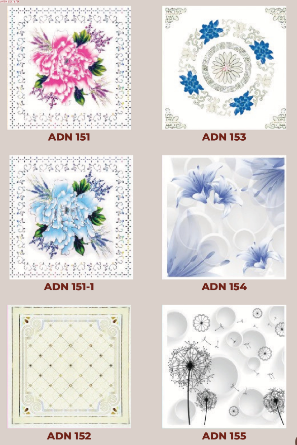 Tấm PVC trần nhựa