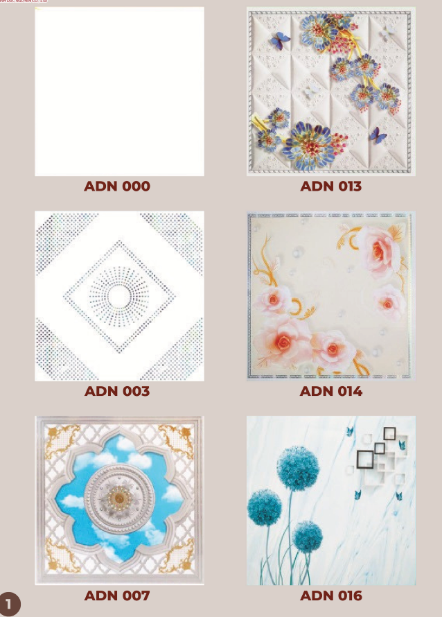 Tấm PVC trần nhựa