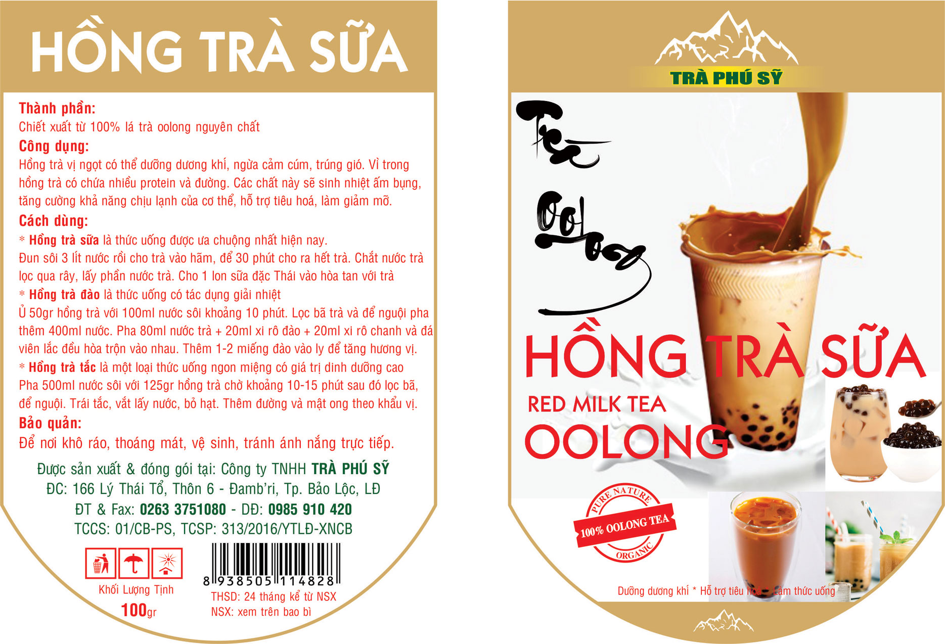 Hồng trà sữa