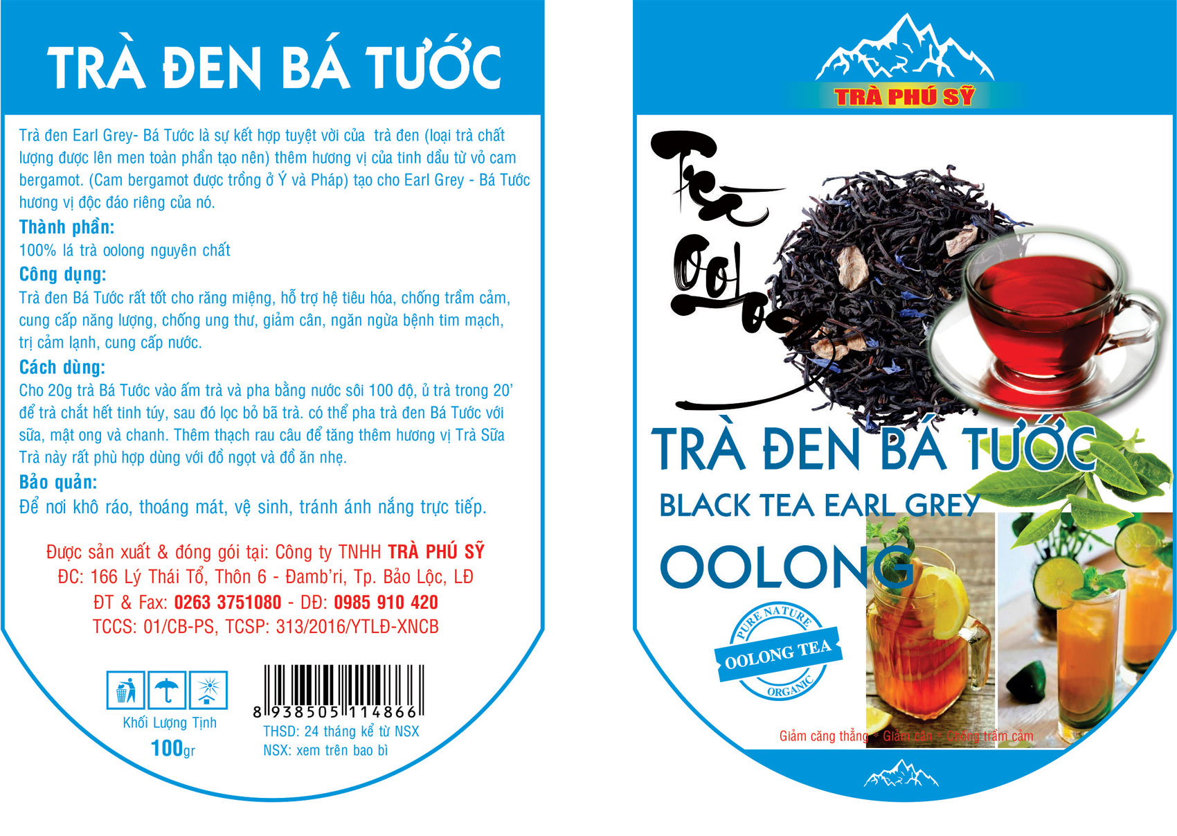 Trà đen Bá Tước