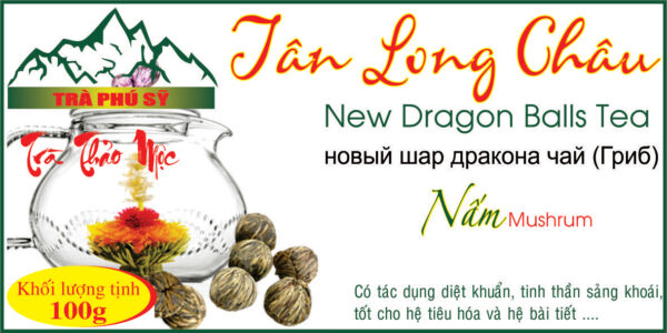 Trà tân long châu nấm