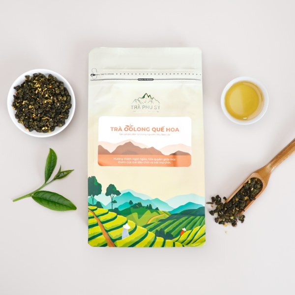 Trà olong quế hoa - Trà Phú Sỹ - Công Ty TNHH Trà Phú Sỹ
