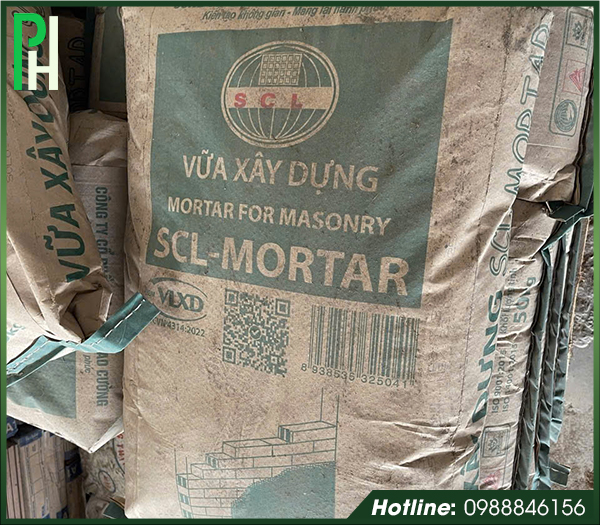Vữa khô xây dựng SCL-Mortar