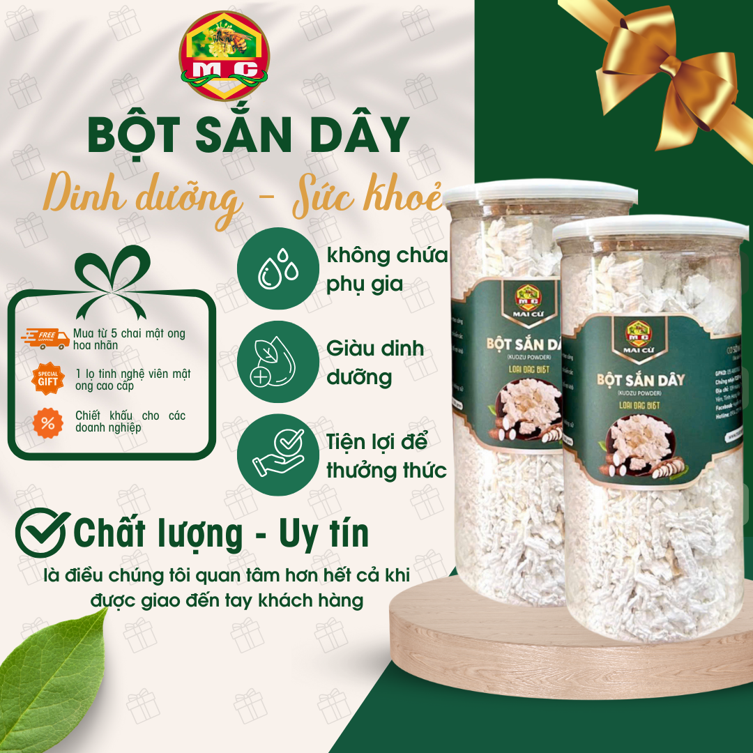 Bột sắn dây – lọ 500gram