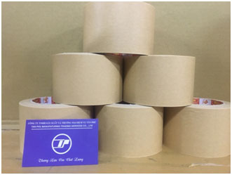 Băng dính giấy da bò - Băng Dính Tân Phú  - Công Ty TNHH Sản Xuất Và Thương Mại Dịch Vụ Tân Phú