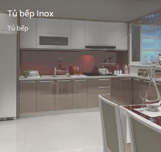 Tủ bếp Inox - Đồ Gỗ Thế Giới Mộc - Công Ty TNHH Thế Giới Mộc