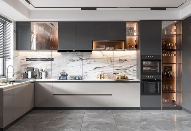 Những mẫu tủ bếp dẫn đầu xu hướng - Đồ Gỗ Nội Thất Gia Tuấn - Cơ Sở Hoàng Văn Tuấn