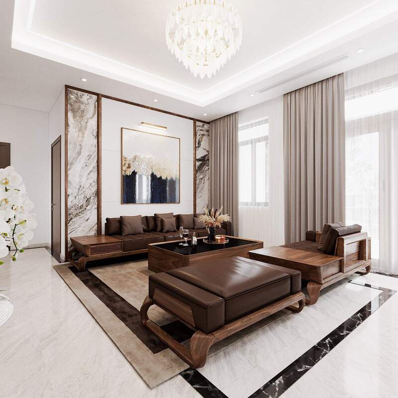 Nội thất phòng khách - Đồ Gỗ Nội Thất Gia Tuấn - Cơ Sở Hoàng Văn Tuấn
