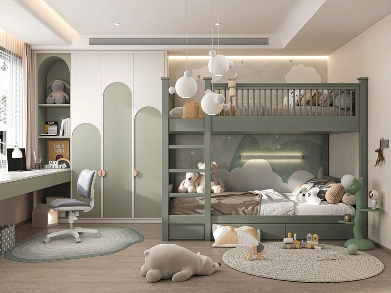 Nội thất phòng ngủ cho bé - Đồ Gỗ Nội Thất Gia Tuấn - Cơ Sở Hoàng Văn Tuấn