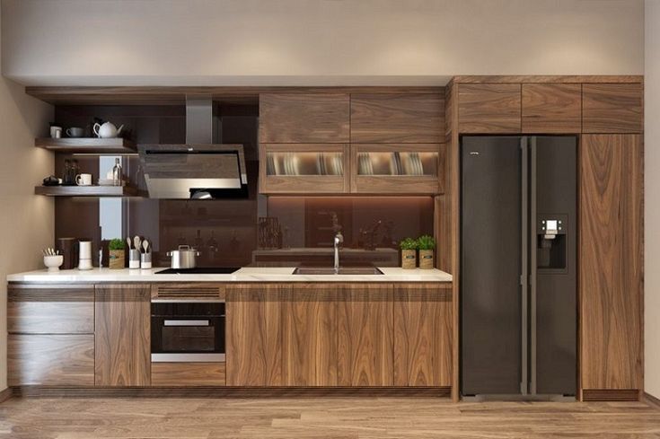 Tủ bếp tân cổ điển - Đồ Gỗ Nội Thất Gia Tuấn - Cơ Sở Hoàng Văn Tuấn