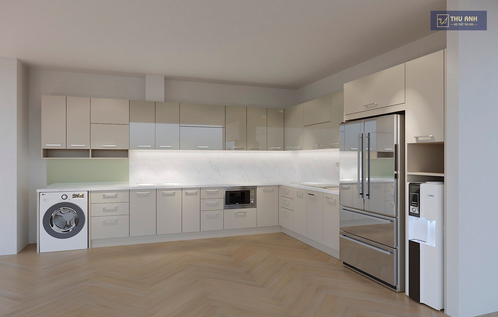 Thiết kế thi công nội thất phòng bếp