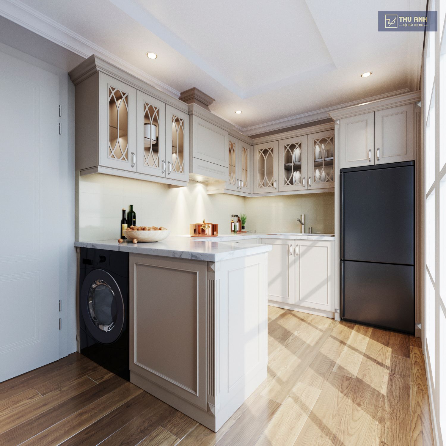 Thiết kế thi công nội thất phòng bếp