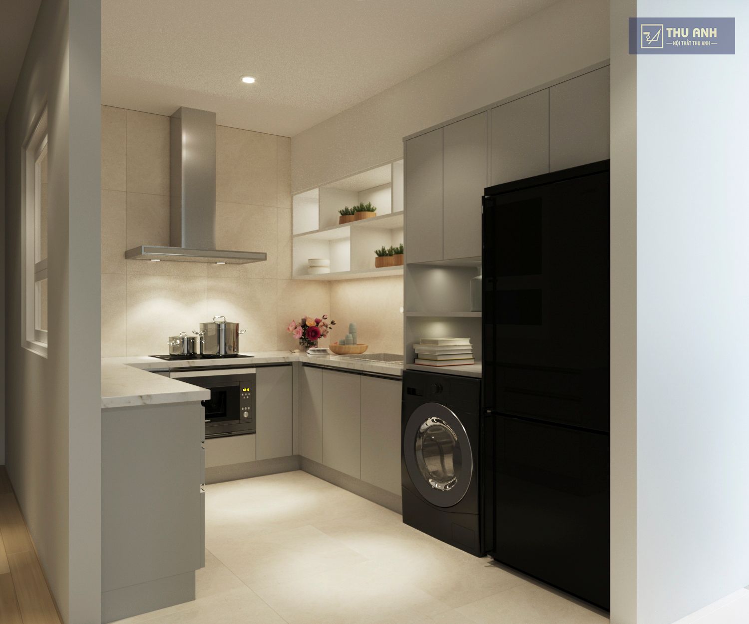 Thiết kế thi công nội thất phòng bếp