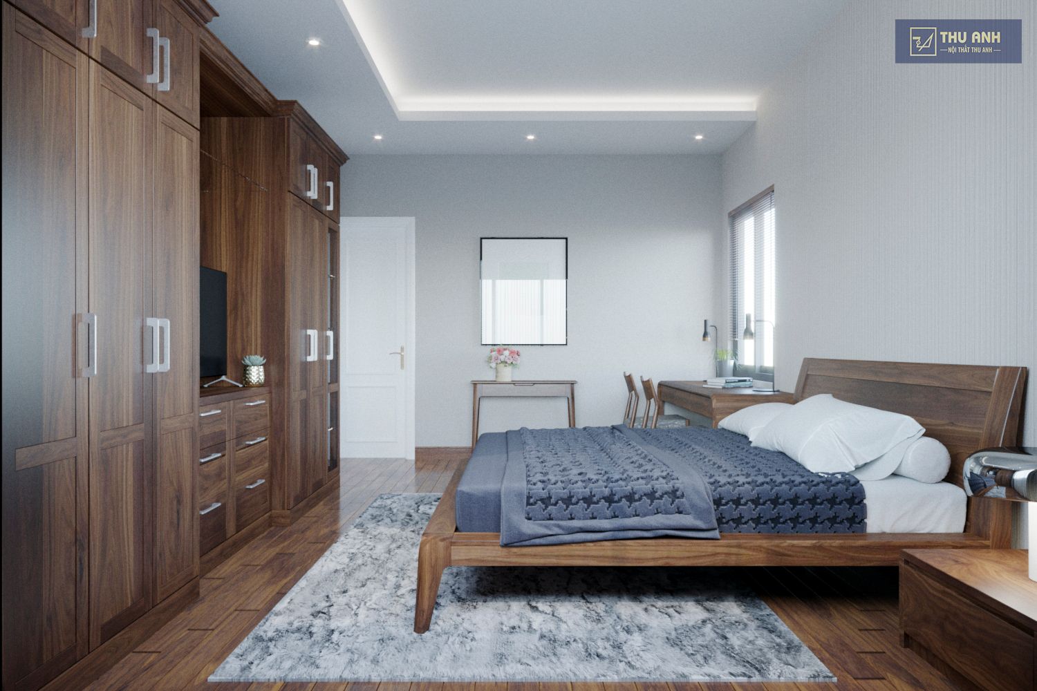 Thiết kế thi công nội thất phòng ngủ