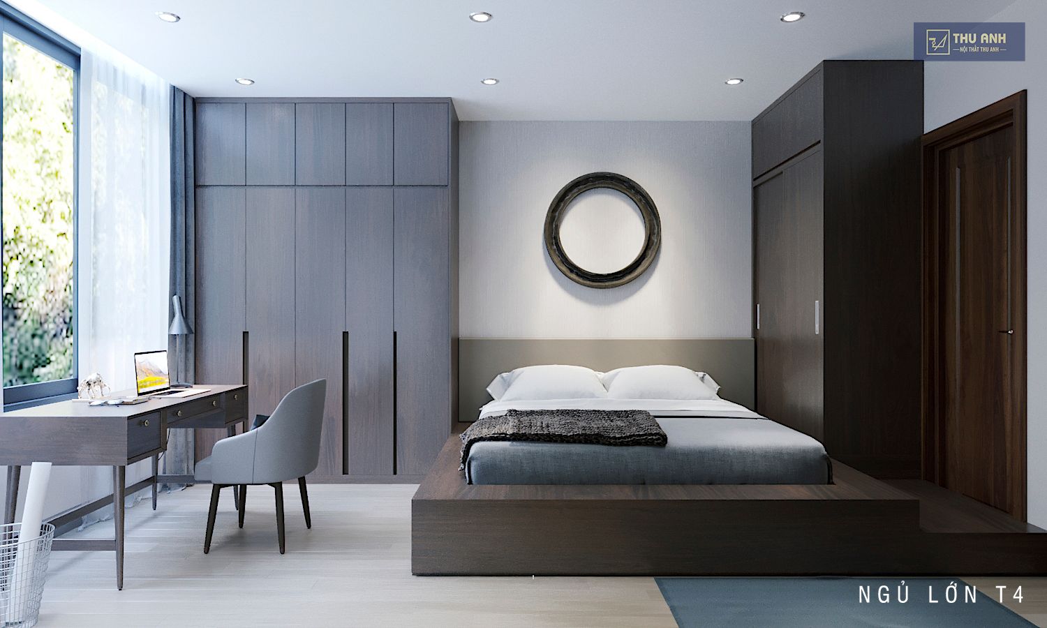 Thiết kế thi công nội thất phòng ngủ