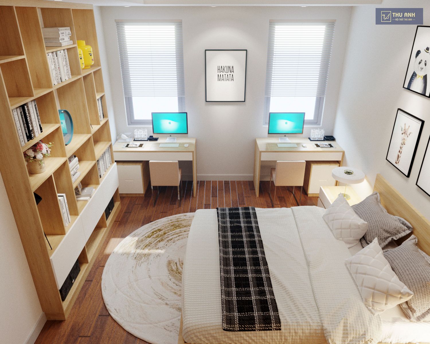 Thiết kế thi công nội thất phòng ngủ