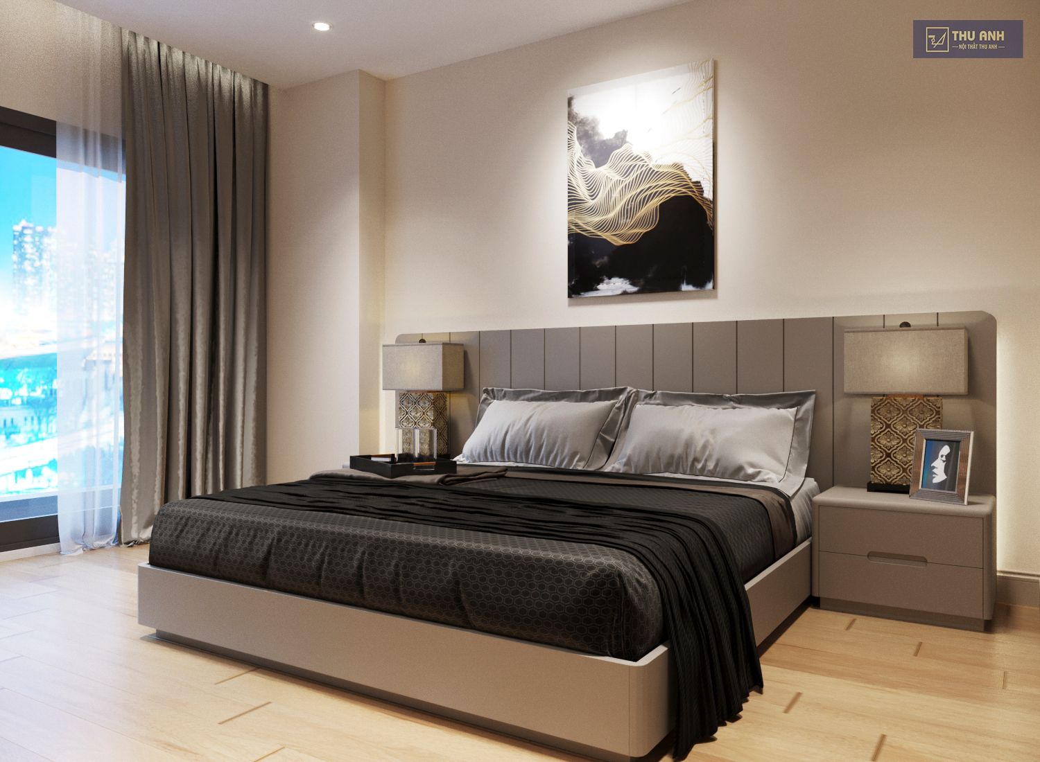 Thiết kế thi công nội thất phòng ngủ