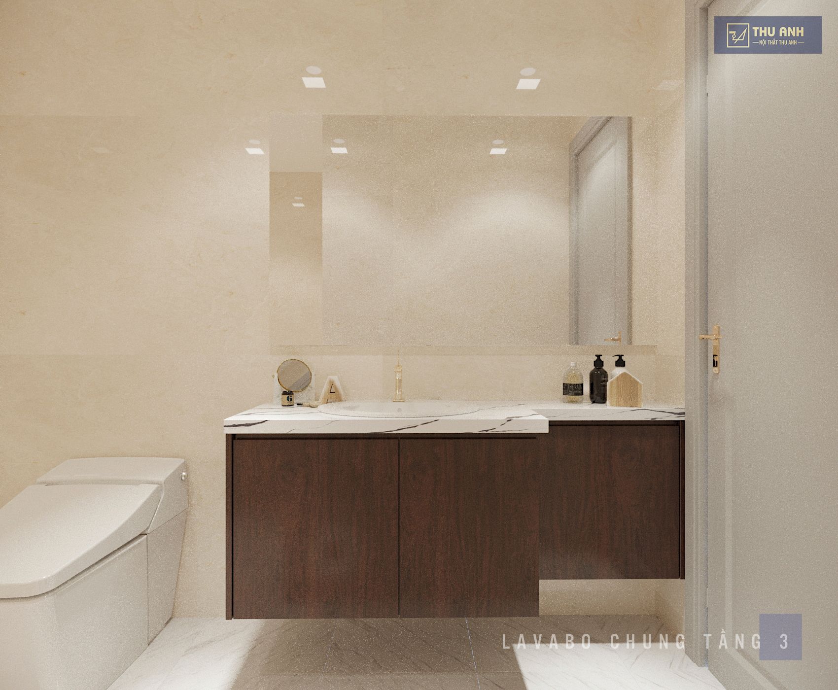 Thiết kế thi công nội thất phòng tắm