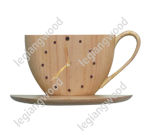 Đồng hồ gỗ hình chiếc tách - Đồ Gỗ Gia Dụng Lê Giang - Công Ty TNHH Chế Biến Gỗ Lê Giang