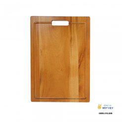 Thớt gỗ chữ nhật có lỗ cầm (42.8x28x2cm)