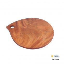 Thớt gỗ hình giọt nước (19x16x1cm)