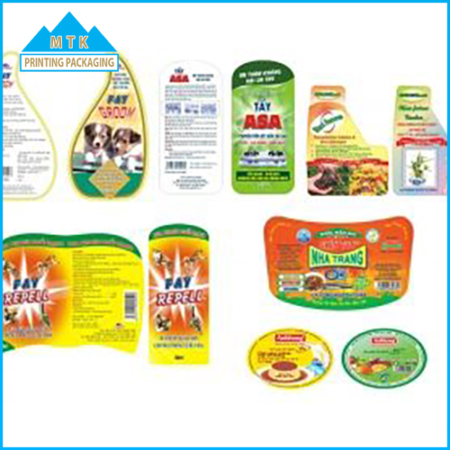 In tem nhãn - Bao Bì Giấy MTK - Công Ty TNHH TMDV SX Bao Bì Giấy MTK