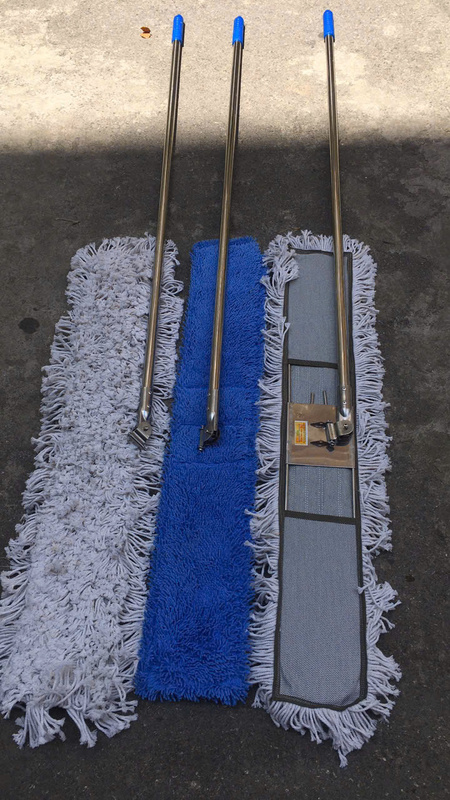 Cây lau khô lau ẩm cổ xoay inox chịu lực khung inox gấp