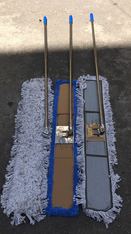 Cây lau khô lau ẩm cổ xoay inox chịu lực khung inox gấp