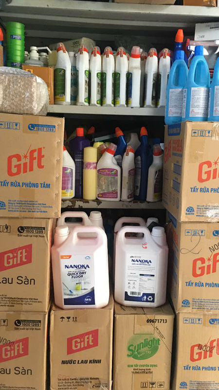 Hóa chất chuyên dụng các loại tẩy mốc, tẩy căn, cặn xi