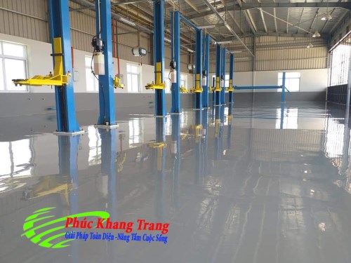 Thi công sơn Epoxy - Thi Công Sơn Phúc Khang Trang - Công Ty TNHH Xây Dựng Thương Mại Dịch Vụ Phúc Khang Trang