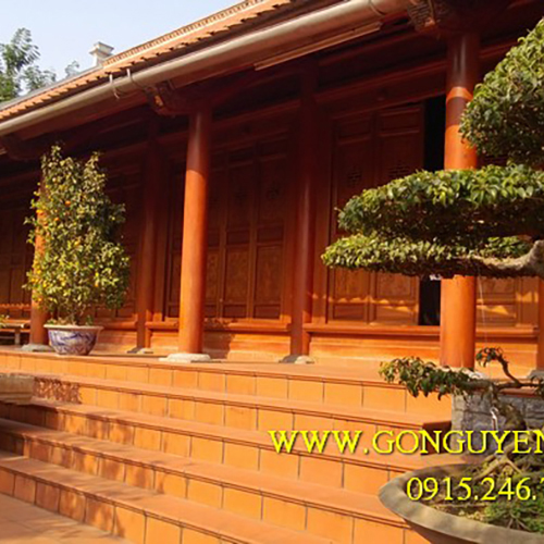 Nhà 5 gian gỗ lim - Thi Công Nhà Gỗ Nguyễn Tuân - Xưởng Đồ Gỗ Nguyễn Tuân