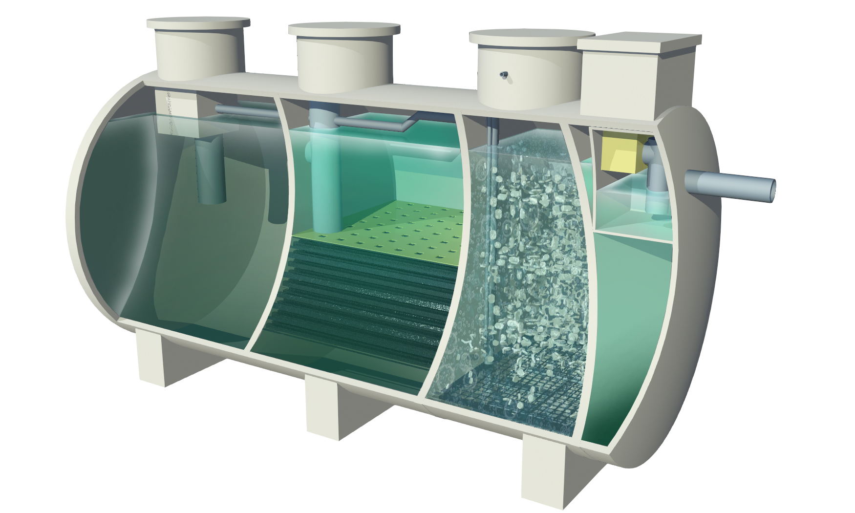 Công nghệ xử lý nước thải hợp khối - Công Ty TNHH TM Và Kỹ Thuật Môi Trường SQS