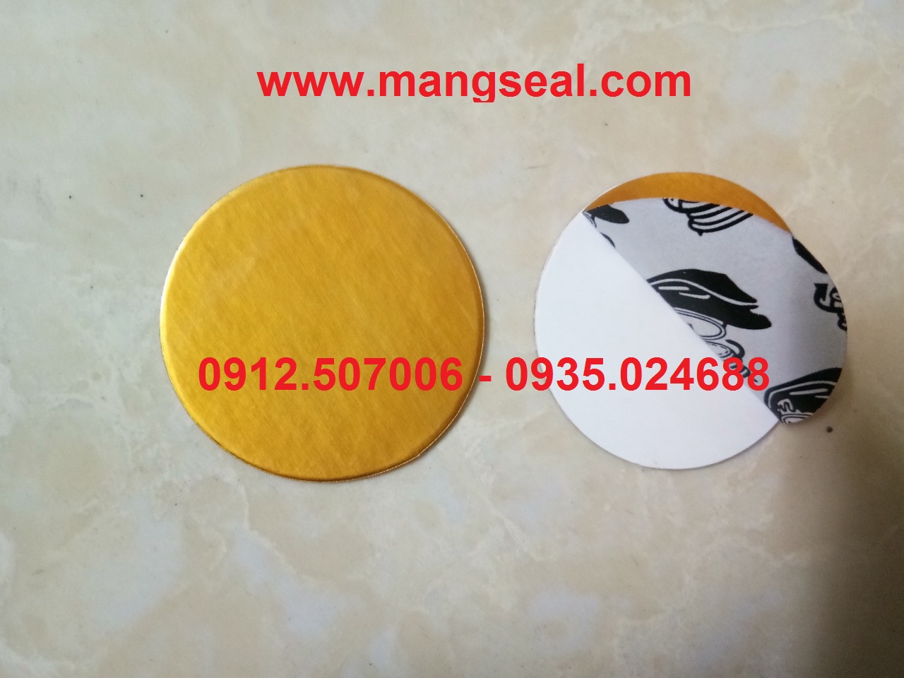 Màng seal bảo vệ thực vật cho chai HDPE