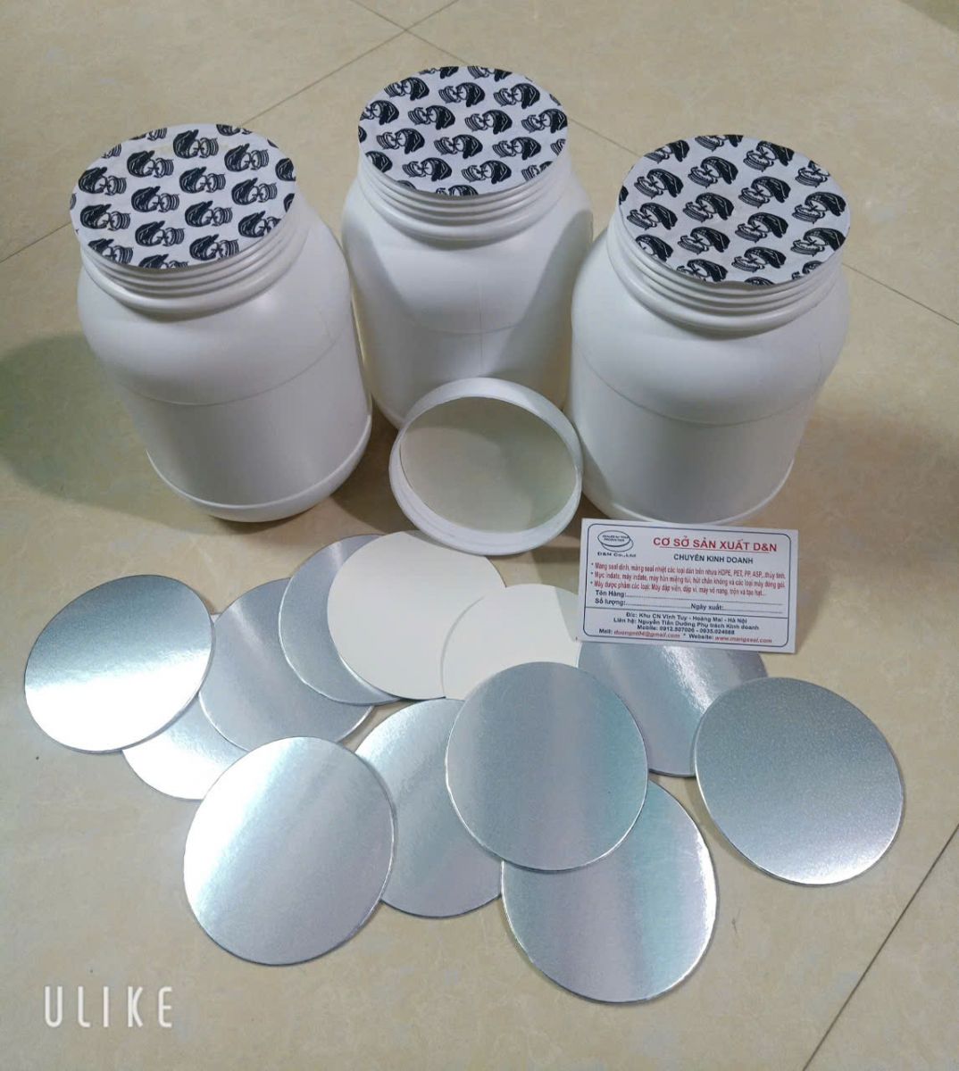 Màng seal bảo vệ thực vật cho chai BVTV