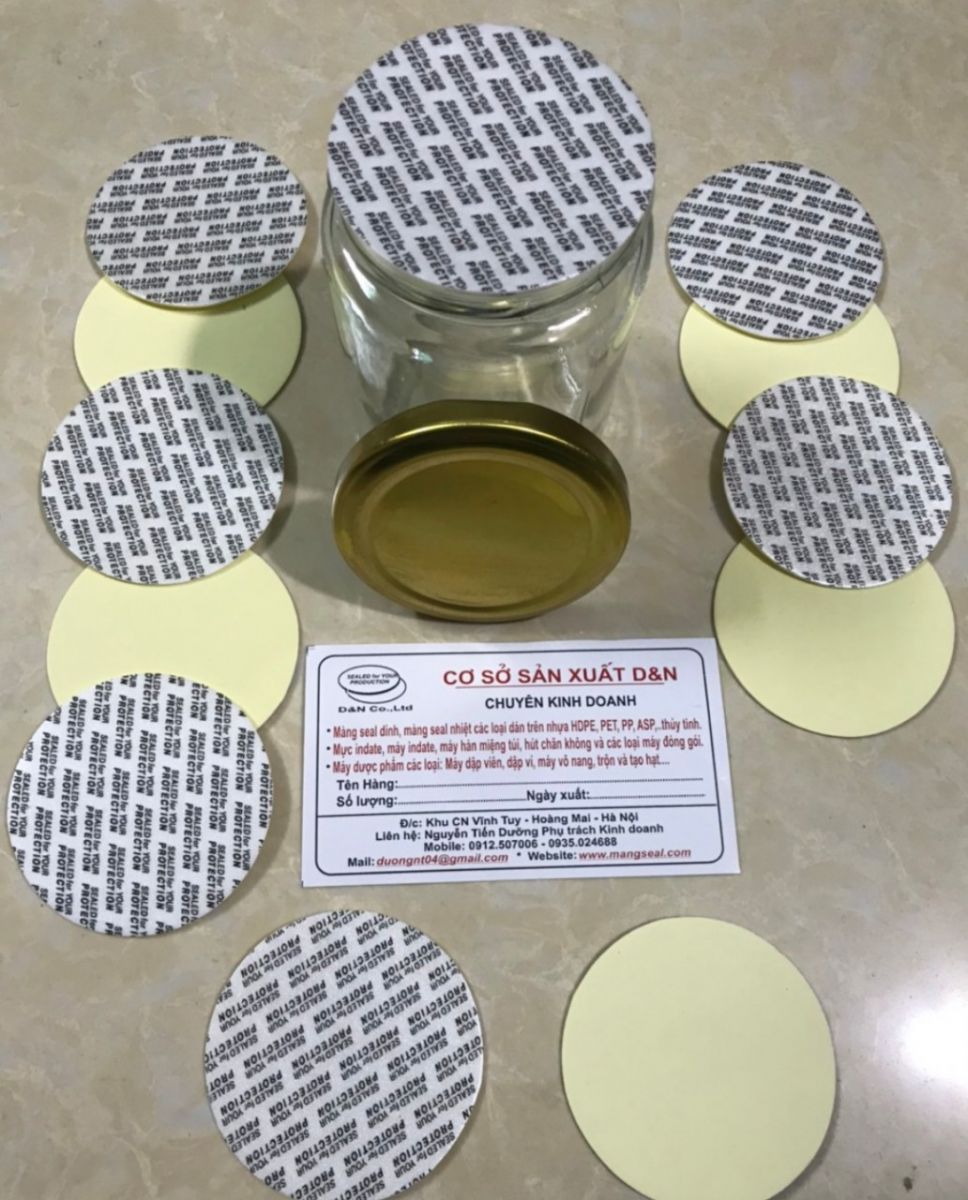 Màng seal tự dính decal