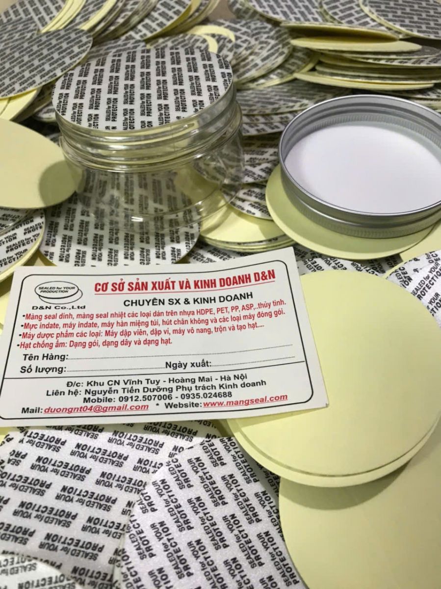 Màng seal tự kết dính decal
