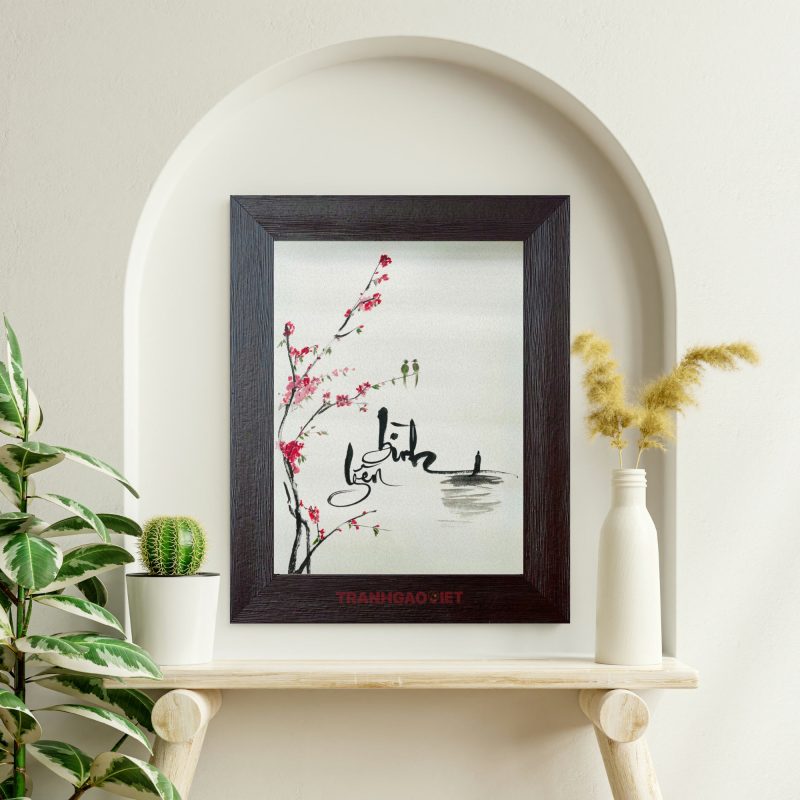 Tranh gạo bình yên - Tranh Gạo Việt - Công Ty TNHH Sản Xuất Và Thương Mại Tranh Đại Việt
