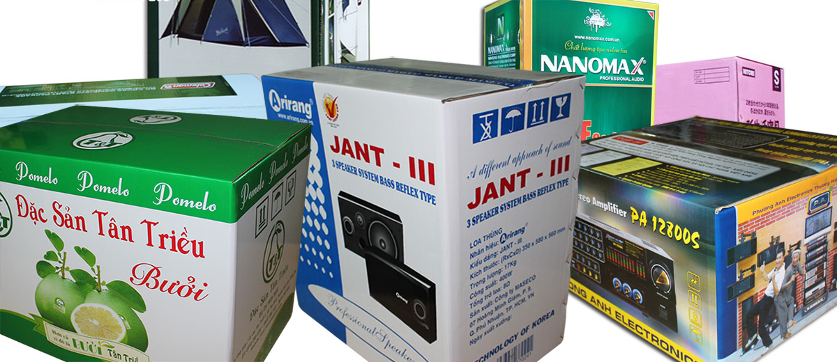 In thùng Carton - Bao Bì Hải Phòng - Công Ty Cổ Phần Thương Mại In Bao Bì Hải Phòng