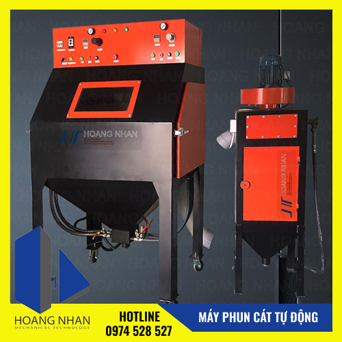 Máy phun cát tự động