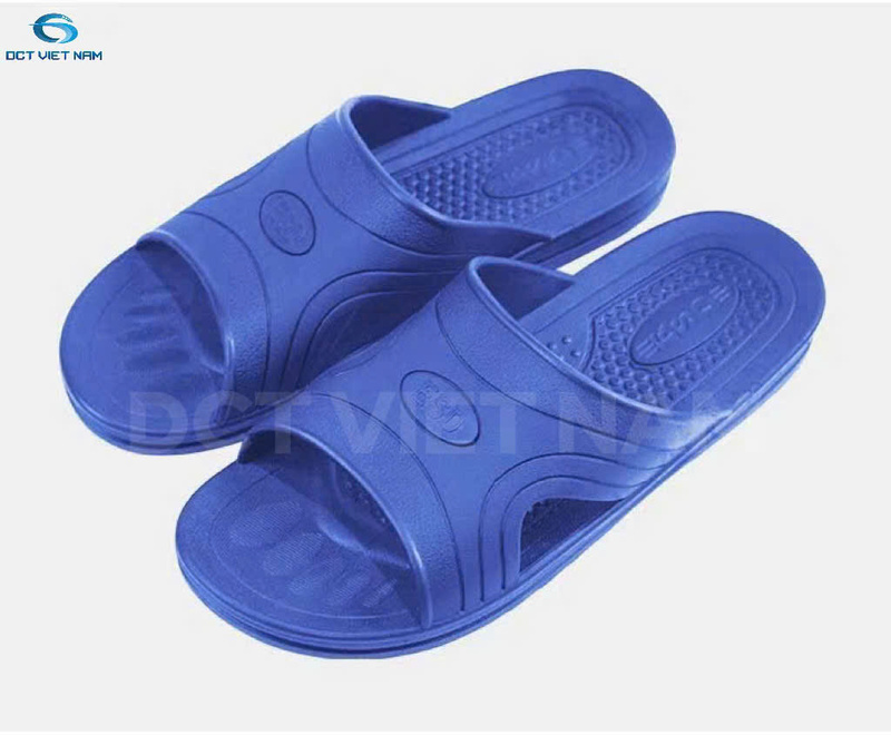 Dép PVC chống tĩnh điện - Vật Tư Phòng Sạch DCT - Công Ty TNHH Công Nghiệp Phòng Sạch DCT Việt Nam