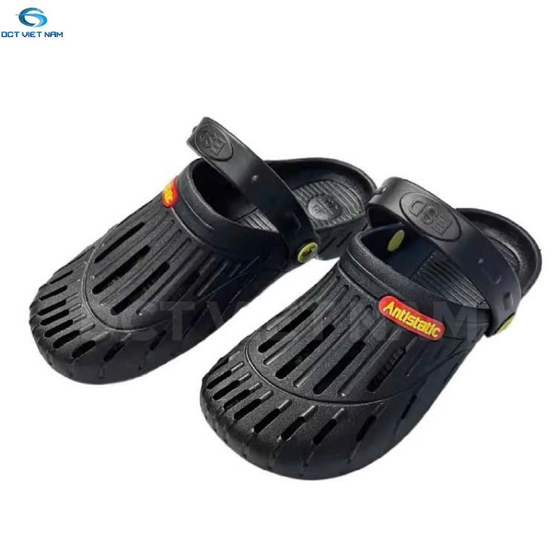 Dép PVC chống tĩnh điện - Vật Tư Phòng Sạch DCT - Công Ty TNHH Công Nghiệp Phòng Sạch DCT Việt Nam
