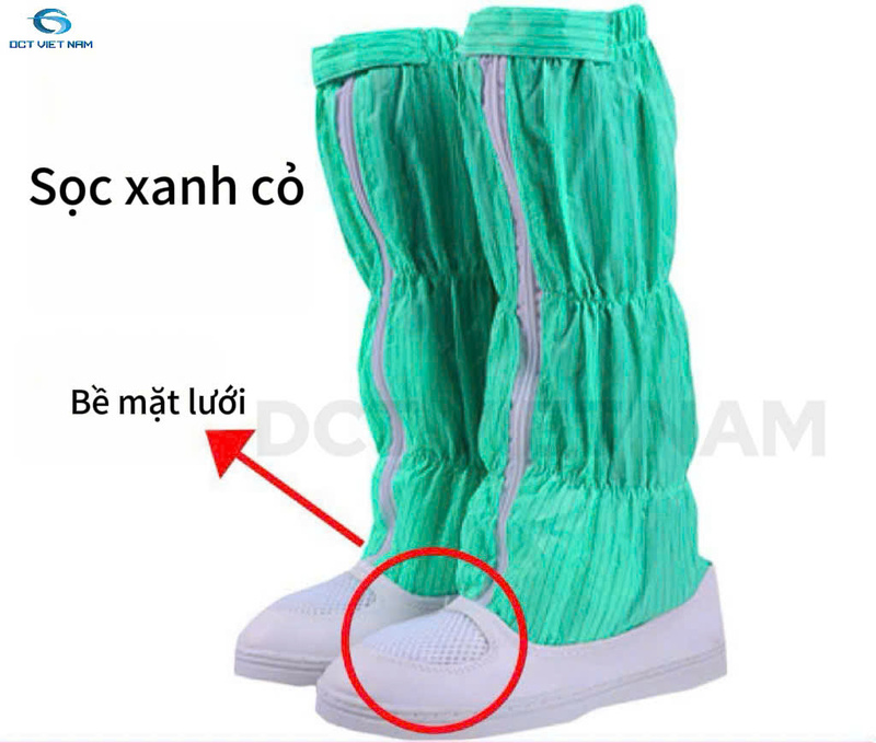 Giày cao cổ phòng sạch - Vật Tư Phòng Sạch DCT - Công Ty TNHH Công Nghiệp Phòng Sạch DCT Việt Nam