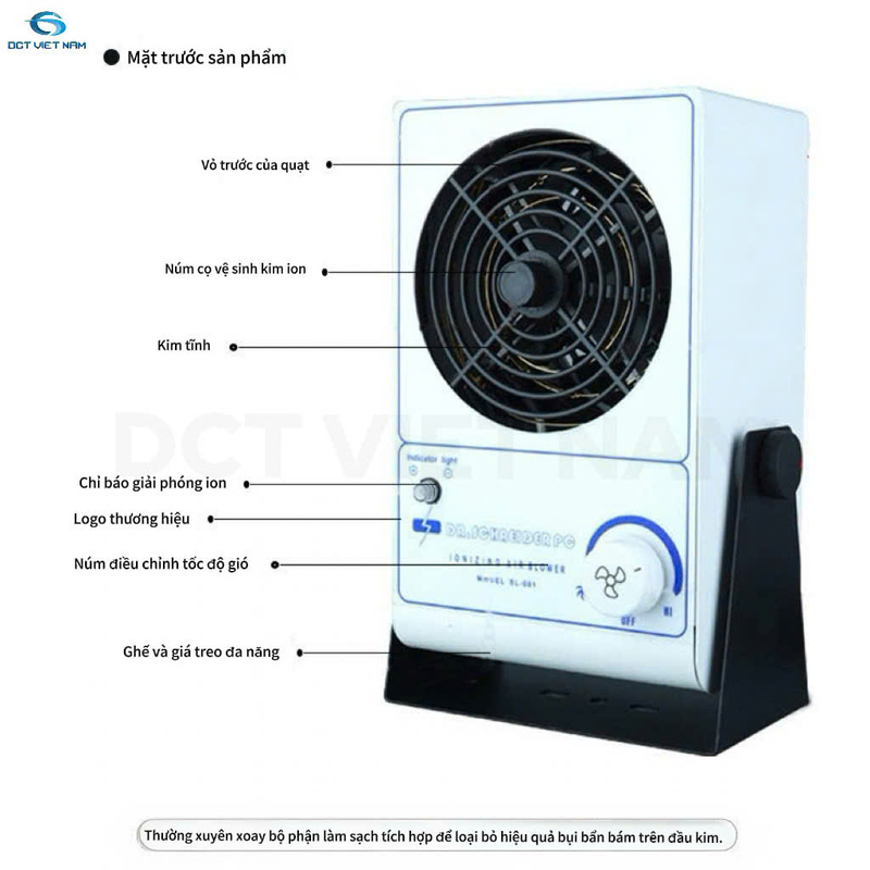 Hút bụi phòng sạch - Vật Tư Phòng Sạch DCT - Công Ty TNHH Công Nghiệp Phòng Sạch DCT Việt Nam