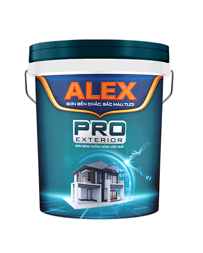 Sơn ngoại thất bóng chống nóng Alex pro